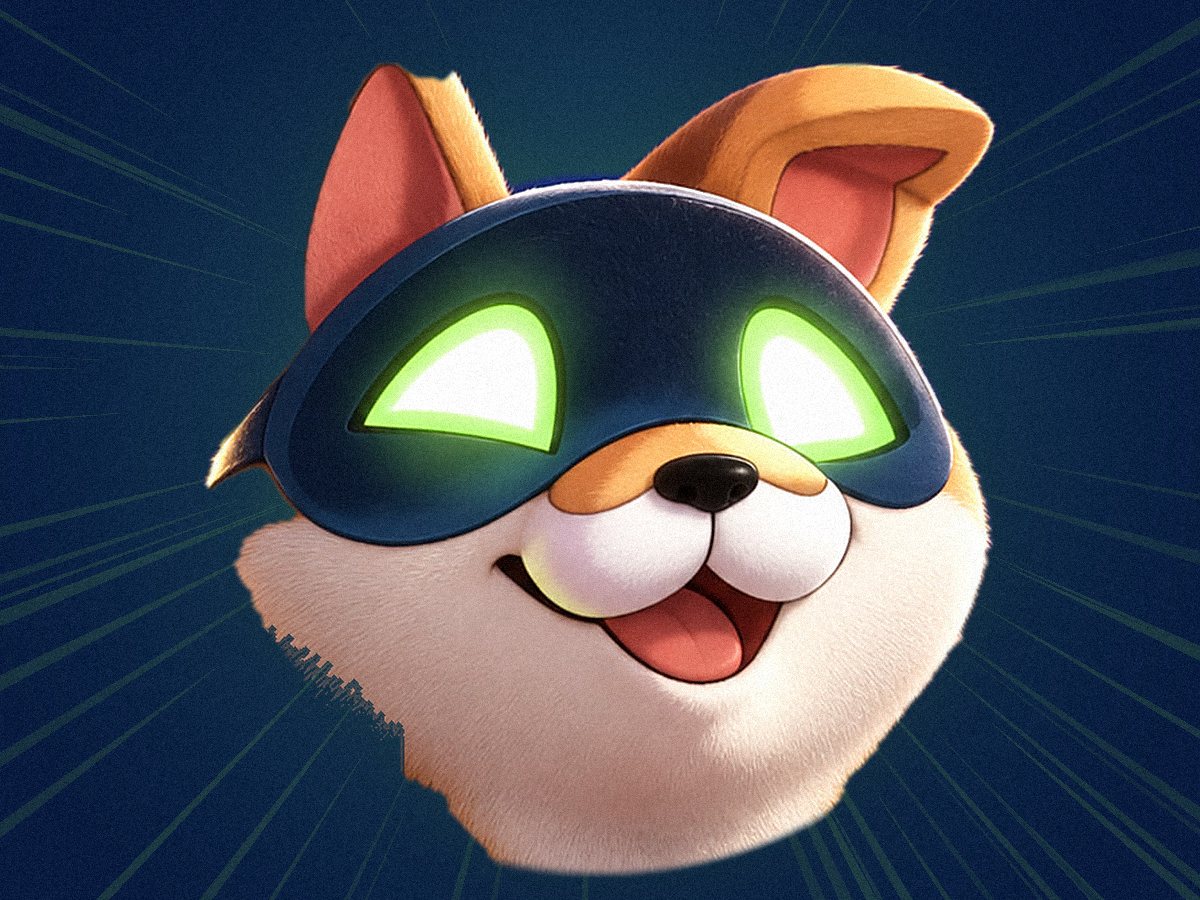 Super AI visor close-up